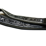 Halloween Ghouls Textile & Leather Guitar Strap