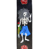 Grateful Dead Rosebud Custom Guitar Strap