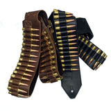 Brown Bandolier Guitar Strap In Stock
