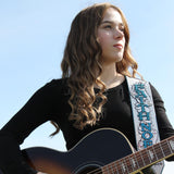 Custom Guitar Strap Faith Noel