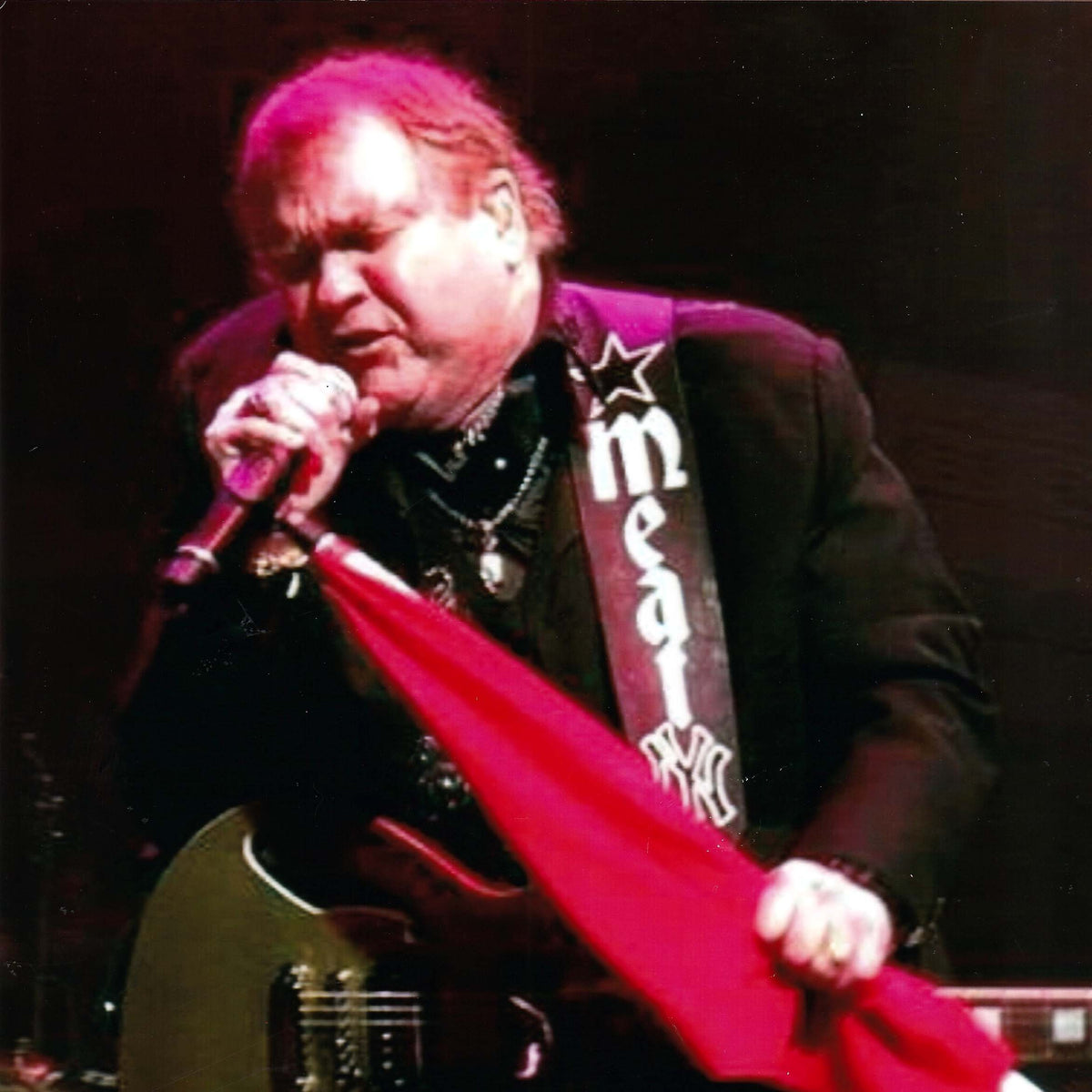 Meat Loaf Custom Guitar Strap jerihartstraps