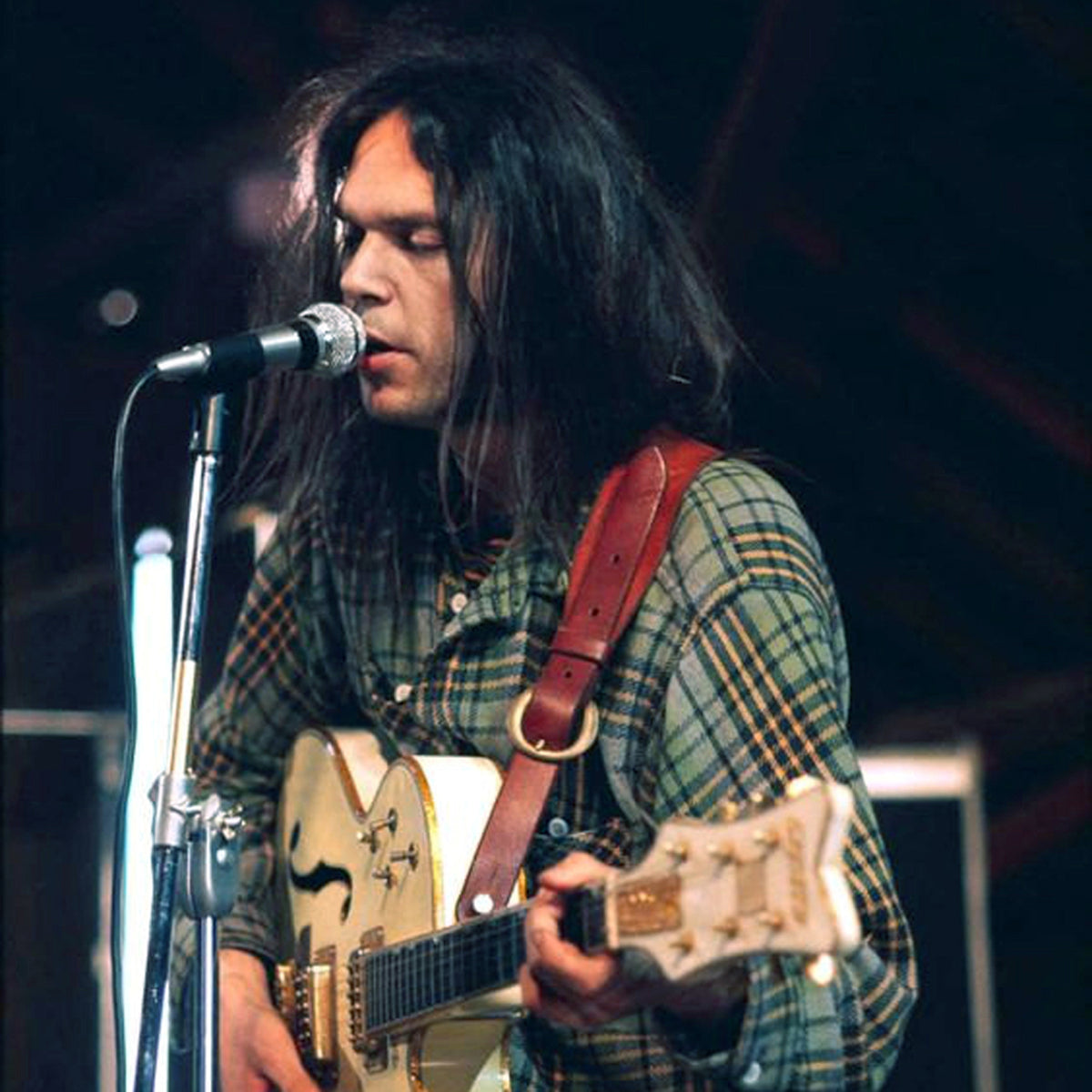 neil young gear Neil Young 1970 Replica Guitar Strap-Limited Edition