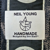 Neil Young Peace Sign and Dove Guitar Strap
