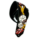 Rolling Stones Themed Guitar Straps