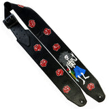 Grateful Dead Rosebud Custom Guitar Strap