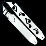 Stevie Ray Vaughan White Notes Guitar Strap Replica