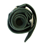 Black leather D-Ring Guitar Strap 3