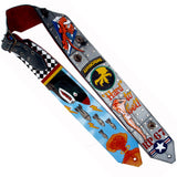 WWII Bomber Pilot Custom Guitar Strap