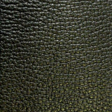 Thin Black Leather Guitar Strap