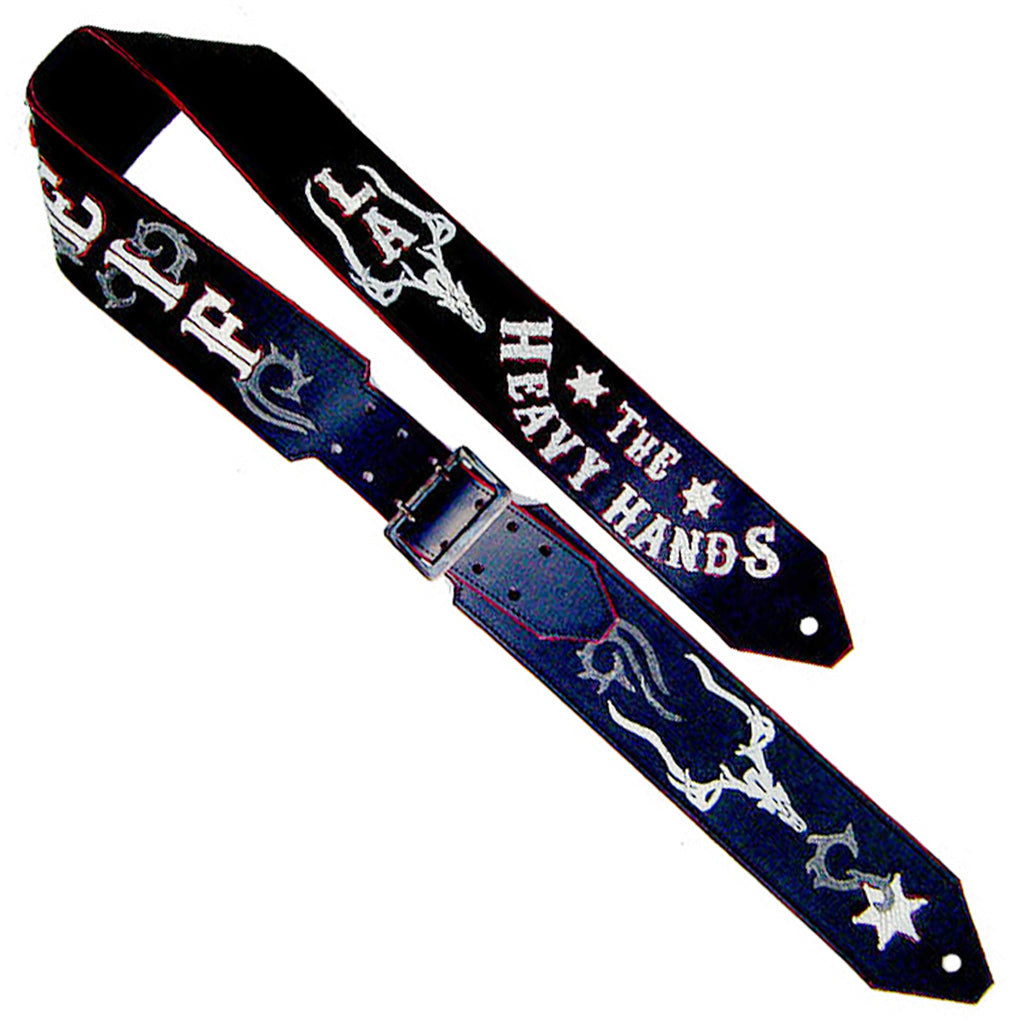 Heavy Hands Custom Guitar Strap jerihartstraps