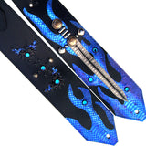 Flames & Sword Custom Guitar Strap