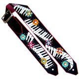 Piano Keys Custom Guitar Strap