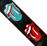 Rolling Stones "Lips" Custom Guitar Straps