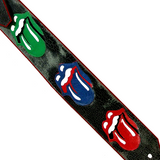 Rolling Stones "Lips" Custom Guitar Straps
