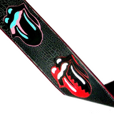Rolling Stones "Lips" Custom Guitar Straps