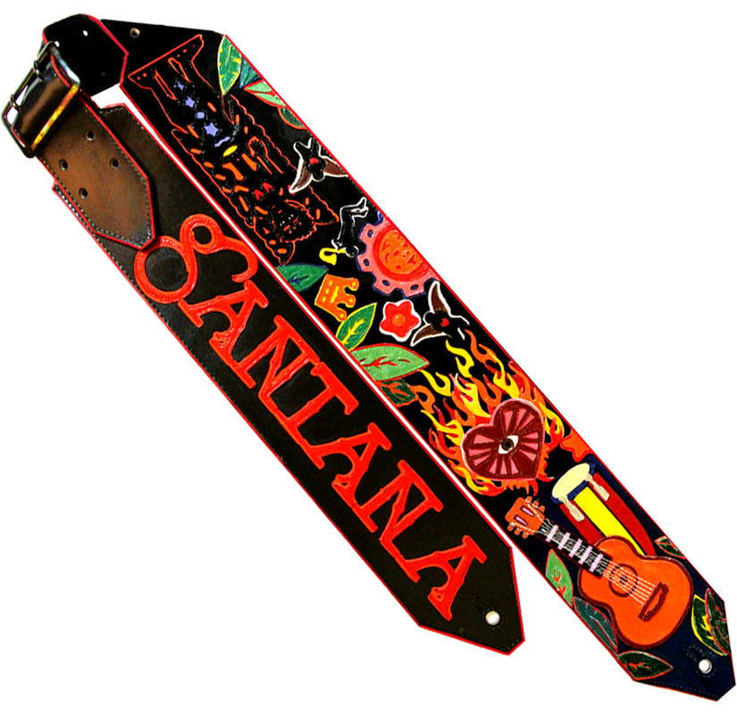 Santana Custom Guitar Straps – jerihartstraps