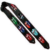 Rolling Stones "Lips" Custom Guitar Straps