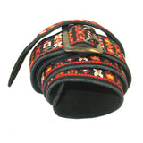 Jimi Hendrix Woodstock Textile & Leather Guitar Strap