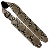 Python Snake skin guitar strap. Randy Rhoads Replica guitar strap