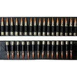 bandolier guitar strap silver bullets