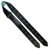 PS OOAK Vintage Glass Cabochons Hardware and Domes Guitar Strap *R *S
