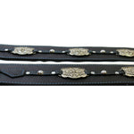 PS LE of 2 Blue Stitched Filigree Guitar Strap *RSL