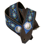 OOAK Textile and Concho Guitar Strap