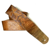 OOAK Western Boot Skulls Guitar Strap