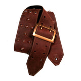 OOAK Burgundy & Copper Domes Guitar Strap