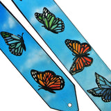 Butterfly Sky Custom Guitar Strap