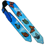 Butterfly Sky Custom Guitar Strap