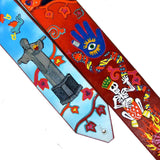 Jesus the Redeemer- Santana Style Custom Guitar Strap
