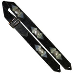 OOAK Crackle Paint & Concho Guitar Strap
