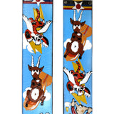 Custom WW2 Bomber Plane Nose Art Goat and Flying Tiger insignia all leather highly detailed art.