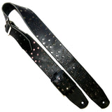 custom wireless transmitter pocket snap-on atttachment system with a matching Randy Rhoads replica guitar strap 