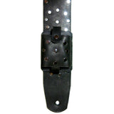 custom wireless transmitter pocket snap-on atttachment system with a matching Randy Rhoads replica guitar strap 