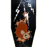 George Jones' White Lightning Nudie Suit Guitar Strap