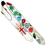 OOAK Gram Parsons Nudie Suit Guitar Strap