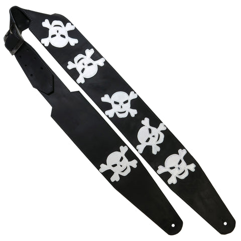 OOAK Michael Anthony Skulls Guitar Strap