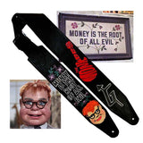 Monkees custom leather guitar strap