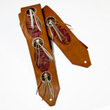 OOAK Wild Wild West Leather Guitar Strap