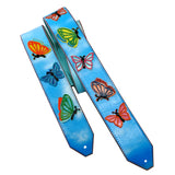 Po's Butterfly Sky Custom Guitar Strap #1