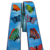 Po's Butterfly Sky Custom Guitar Strap #1