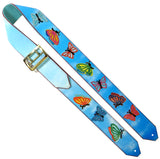 Po's Butterfly Sky Custom Guitar Strap #1