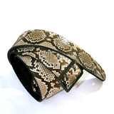 2.75" Python Guitar Strap #2-Standard Length