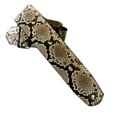 2.75" Python Guitar Strap #2-Standard Length