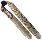 2.75" Python Guitar Strap-#1-Regular length