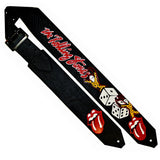Rolling Stones Themed Guitar Straps