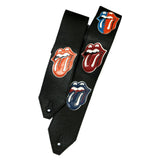 PS Limited Edition Stones Lips Leather Guitar Strap #1 *RSL