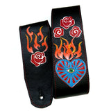 OOAK Sacred Heart Guitar Strap